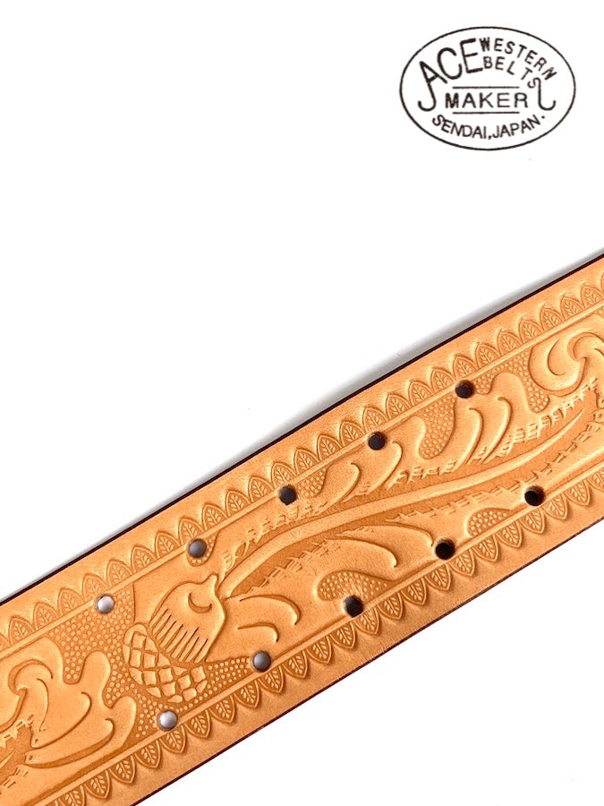 ★ Style No.900B ★ Handmade Vintage Reproduction Cowboy Belt - Russet