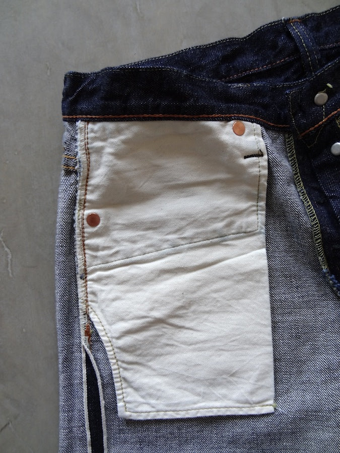 1109XX - Slim Straight - 15.5 oz Selvedge Denim - One Washed