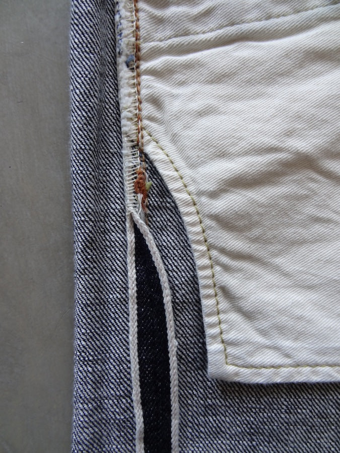 1109XX - Slim Straight - 15.5 oz Selvedge Denim - One Washed