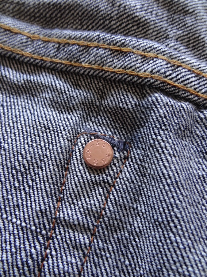 1109XX - Slim Straight - 15.5 oz Selvedge Denim - One Washed