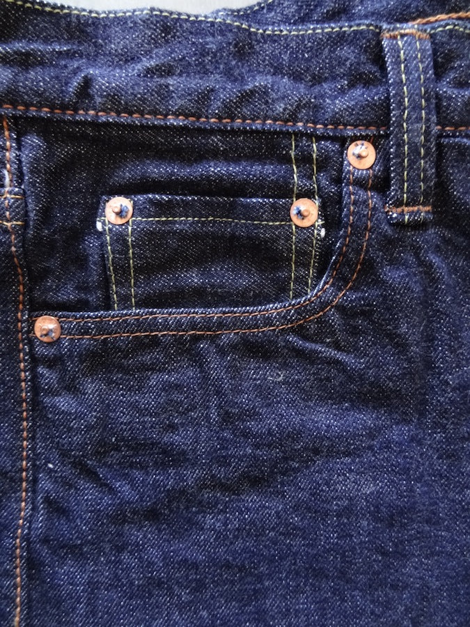 1109XX - Slim Straight - 15.5 oz Selvedge Denim - One Washed