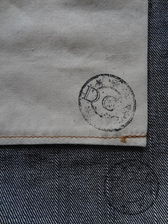HARD BIRD - 14.5oz Selvedge Denim - U.S. Texas Cotton - Tapered Cut - Produced by *The Flat Head*