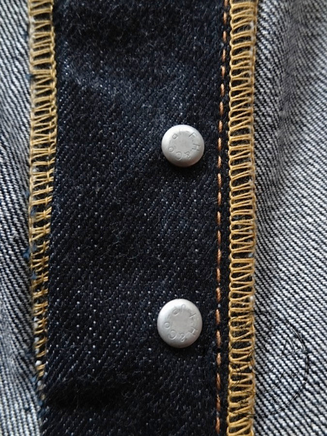 HARD BIRD - 14.5oz Selvedge Denim - U.S. Texas Cotton - Tapered Cut - Produced by *The Flat Head*