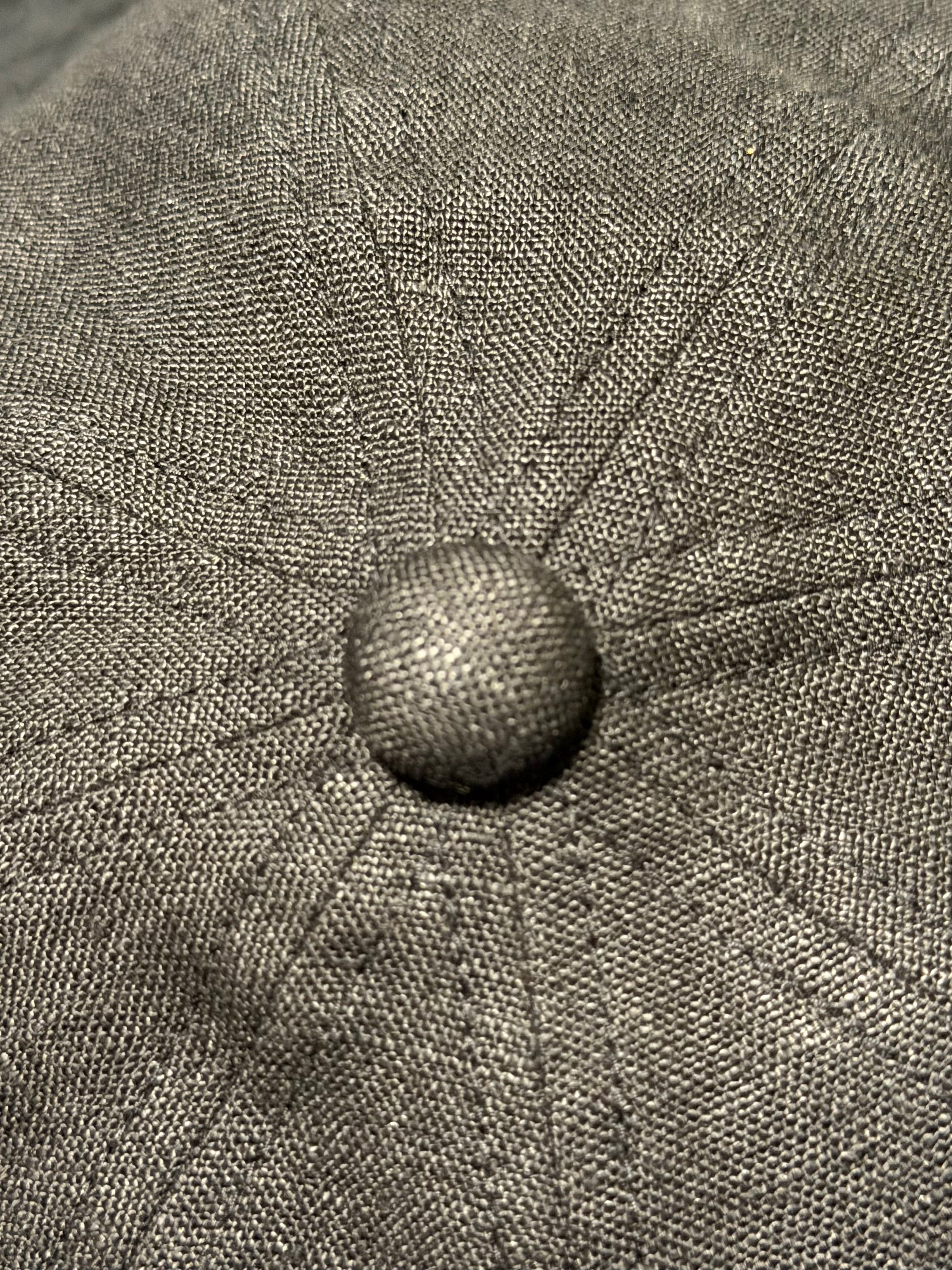 1920's Cap - Model: Lucky Dan French Linen - Black