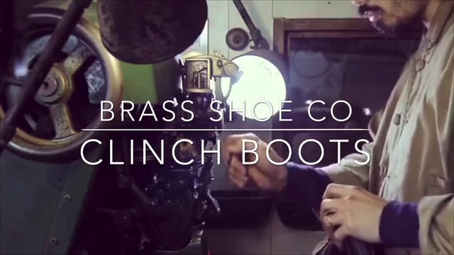 CLINCH BOOTS - Graham - Embossed French Calf Leather - Black