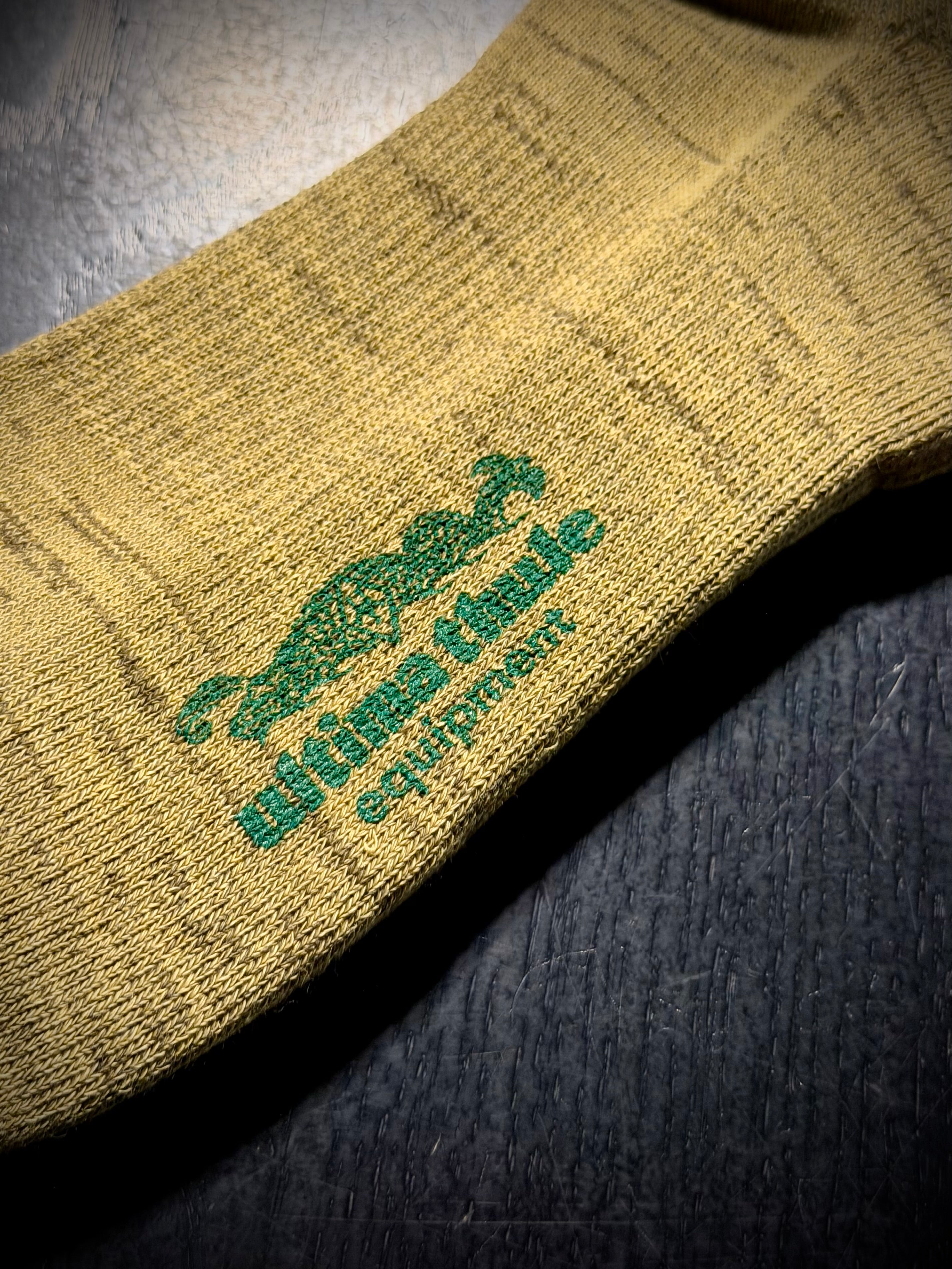 "Barlow" - 8 Inch Length Outdoor Socks - Khaki X Olive X Green