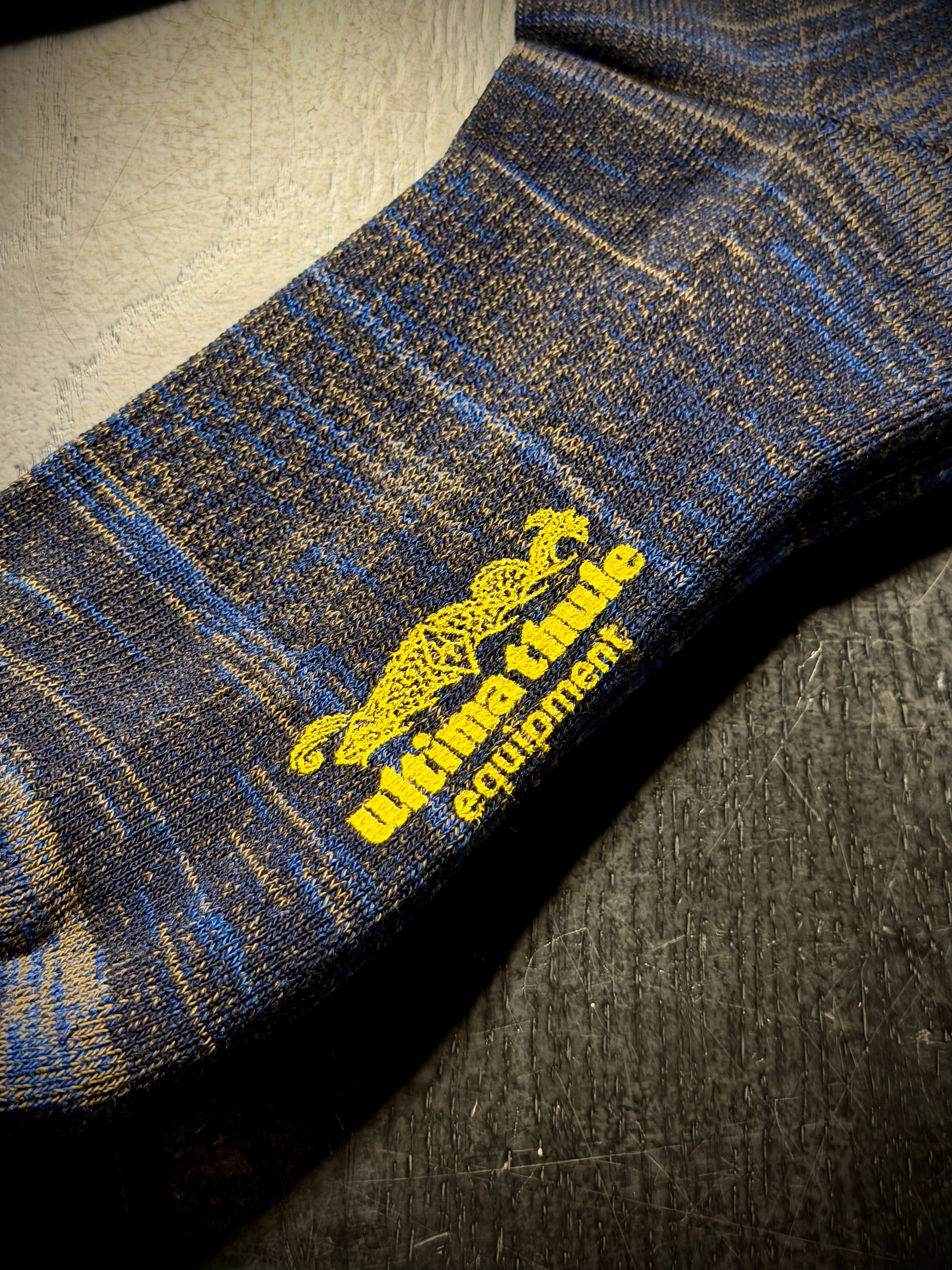 "Barlow" - 8 Inch Length Outdoor Socks - Navy X Blue X Olive X Khaki