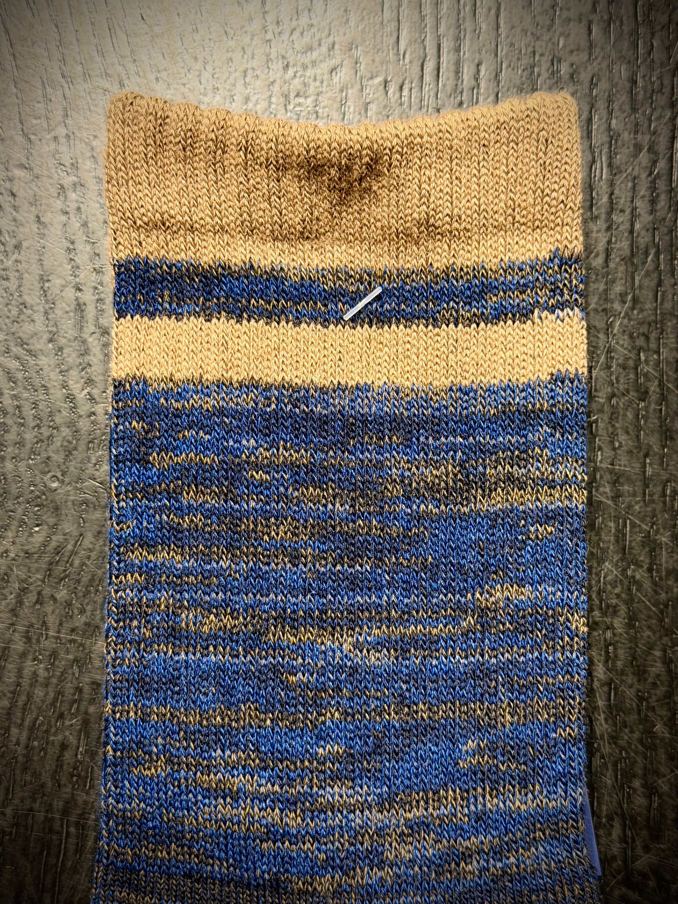 "Barlow" - 8 Inch Length Outdoor Socks - Navy X Blue X Olive X Khaki