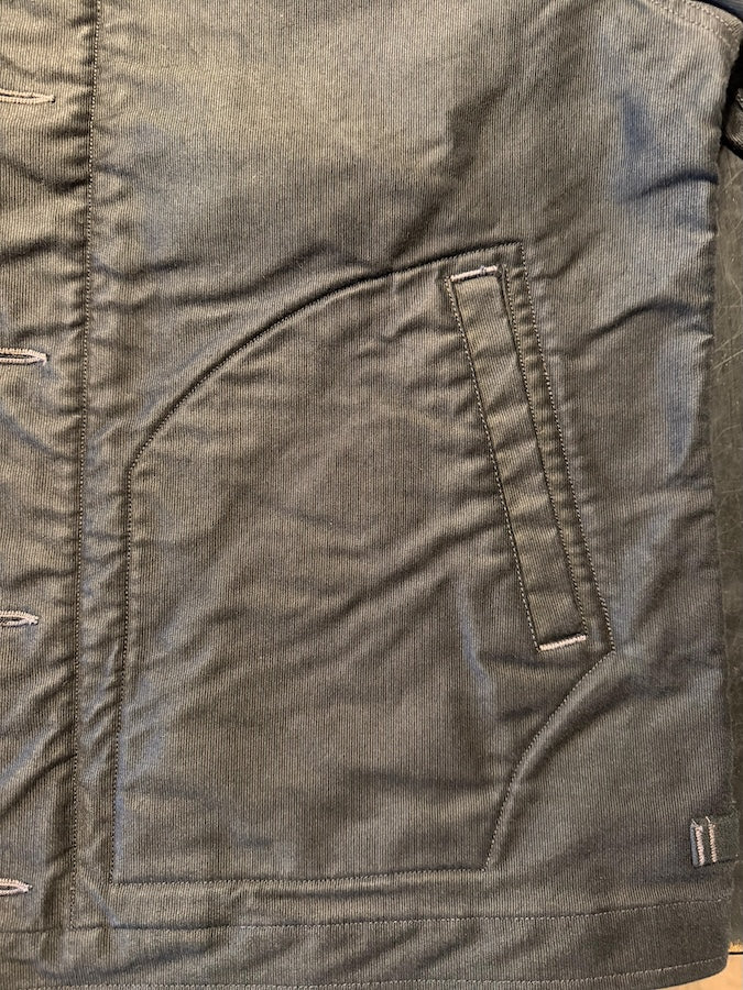 "DECK WORKER JACKET" - 1940~1950s U.S.NAVY MILITARY IMAGE CLOTHING - Jet Black