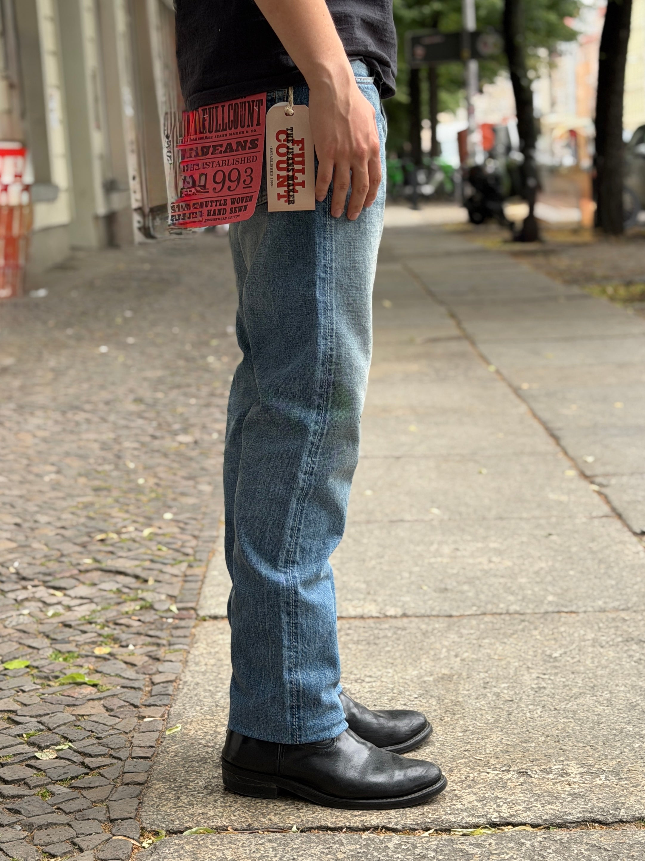 1341-1108 - Slim Straight Dartford Denim - 13.7oz Selvedge Denim