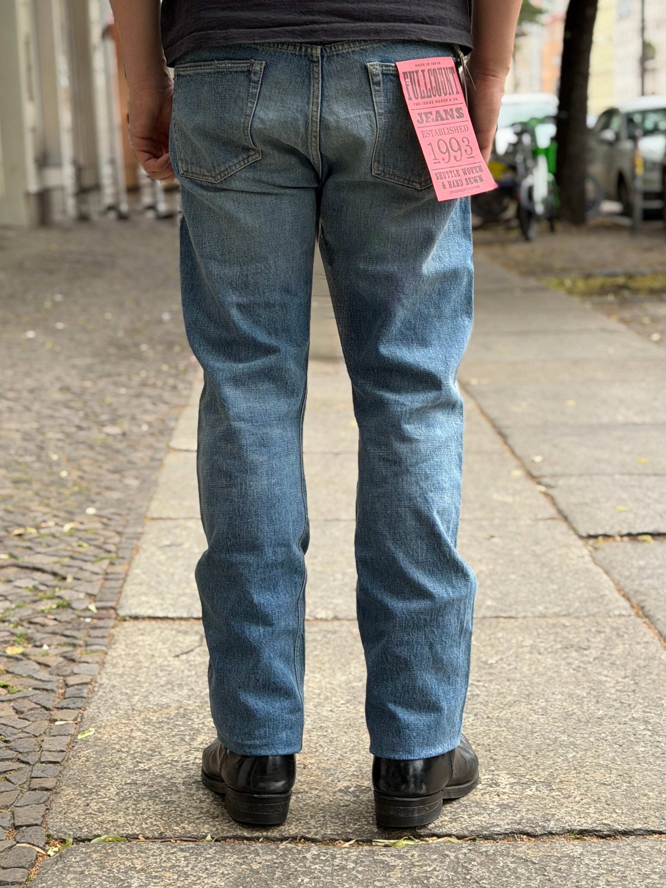 1341-1108 - Slim Straight Dartford Denim - 13.7oz Selvedge Denim