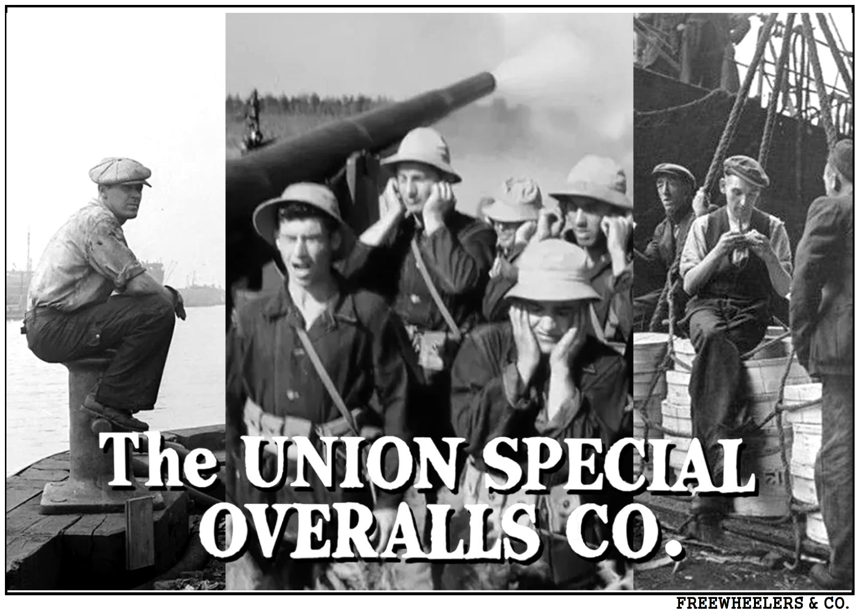 "NEAL" SHIRT - UNION SPECIAL OVERALLS - 1926 STYLE WORK CLOTHING - White Pepper Chambray