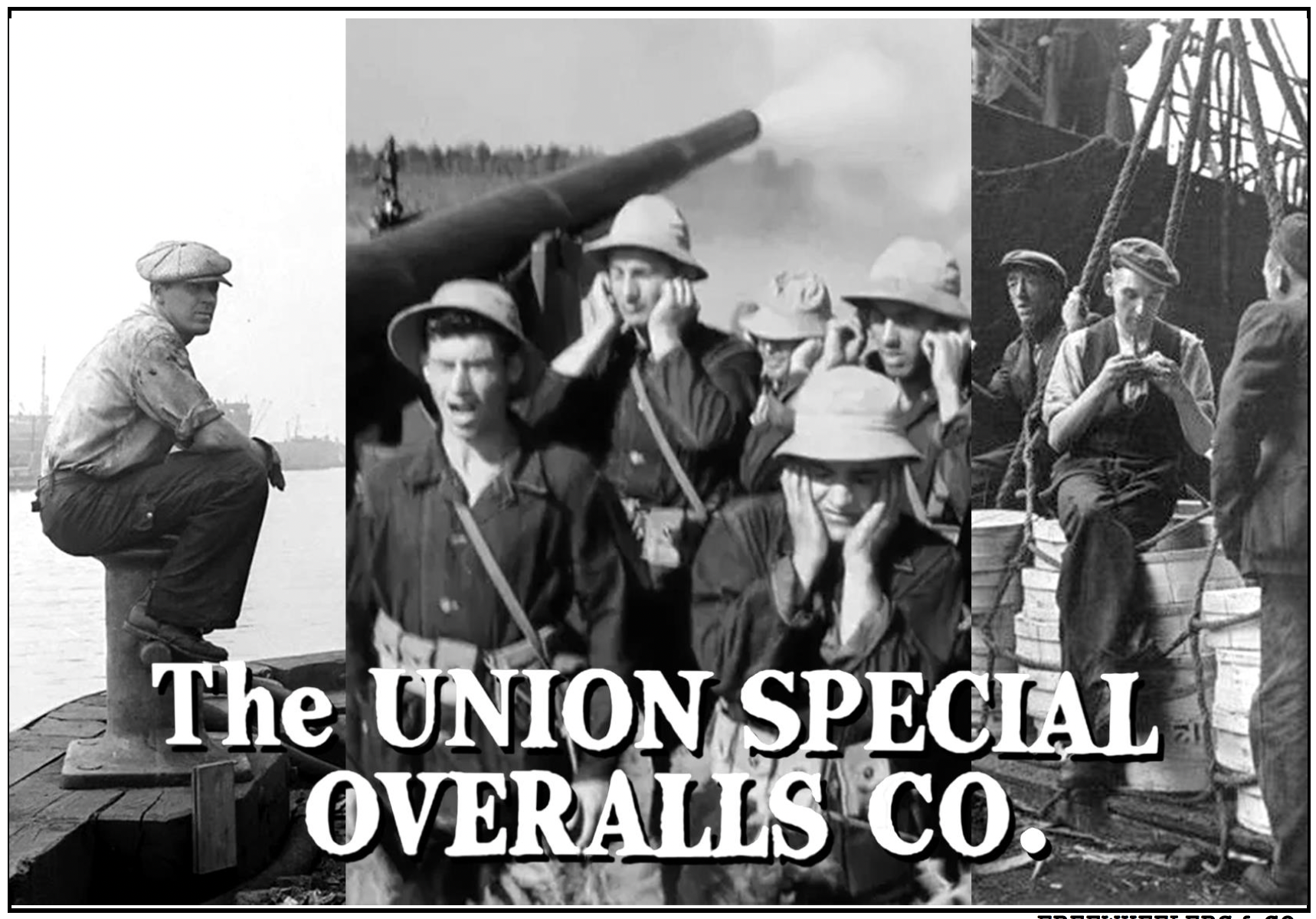 "Gemsa" WORK SHIRT - UNION SPECIAL OVERALLS - 1930s STYLE WORK SHIRT - Steel Gray