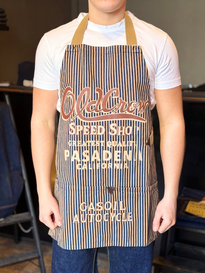 OLD CROW ビンテージ エプロン CROW BRAND グラッドハンド OLD CROW by Glad Hand & Co. - ENGINEER APRON - Cotton Hickory