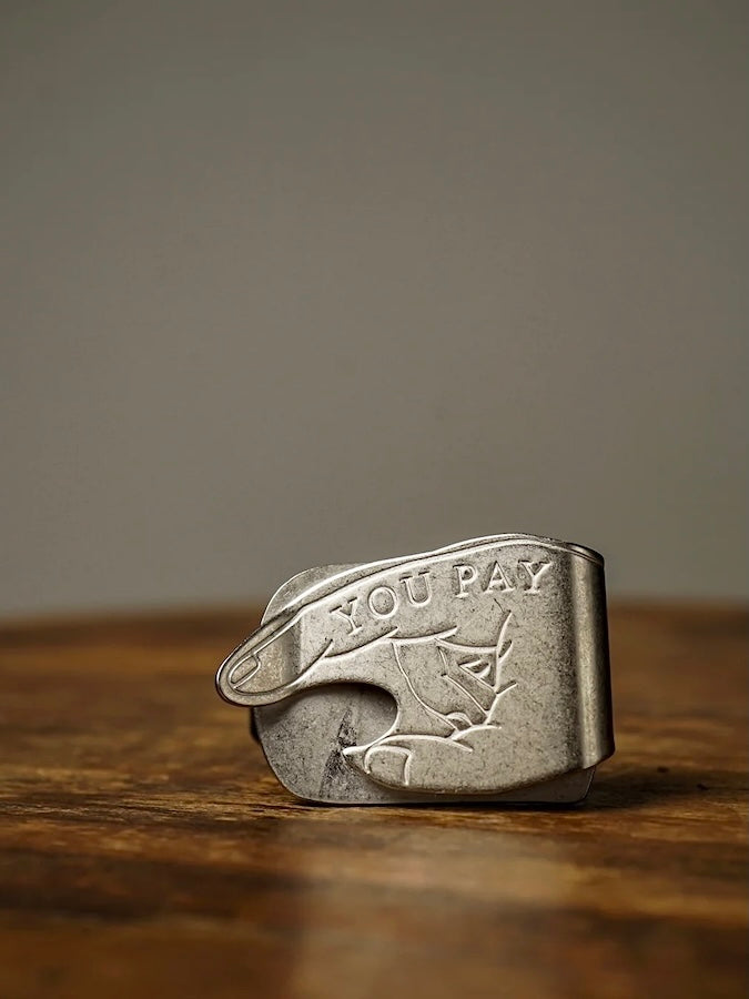 YOU PAY MONEY CLIP - Silver