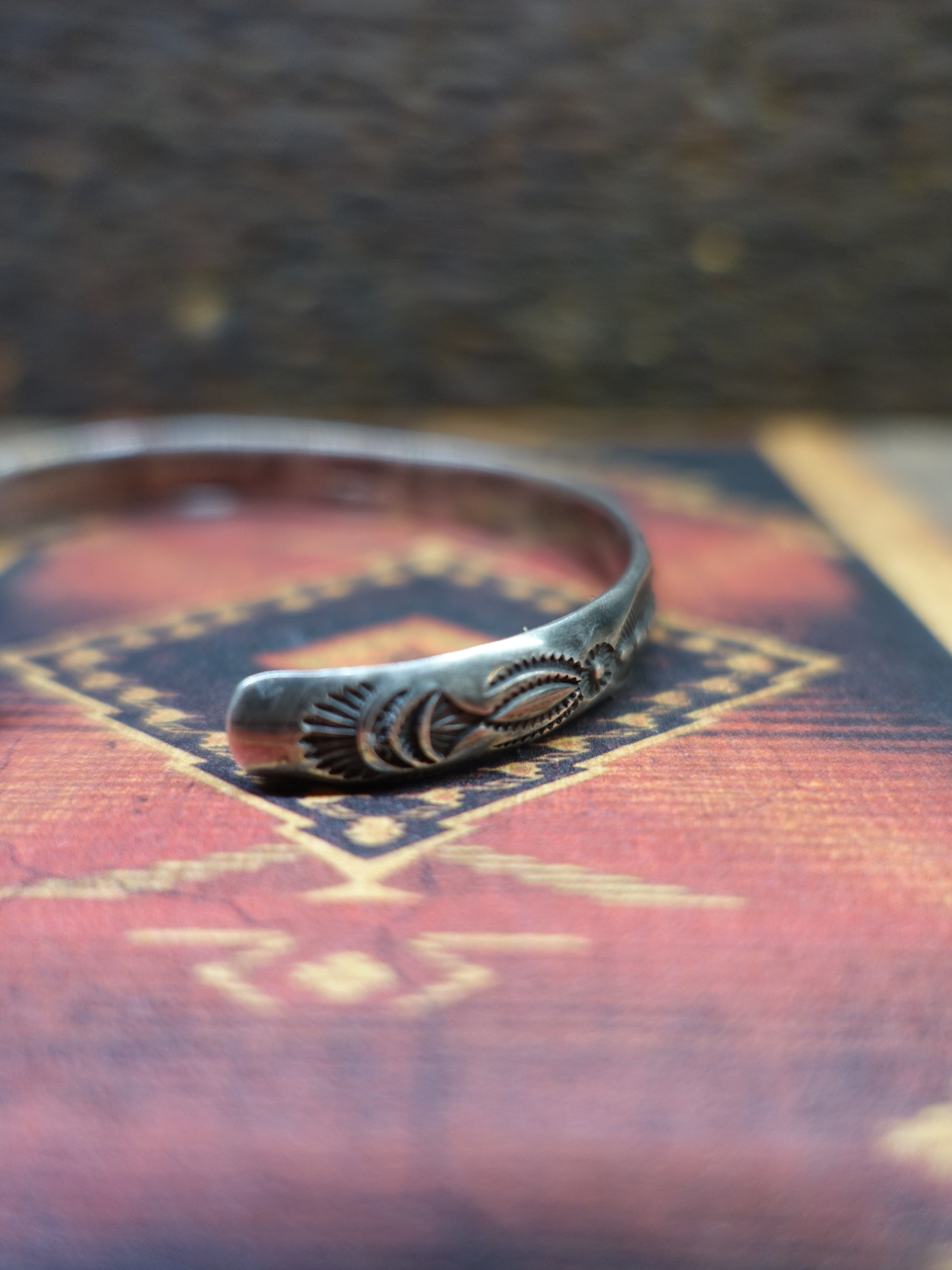 HOZHO - Plant B5 - Silver Bangle