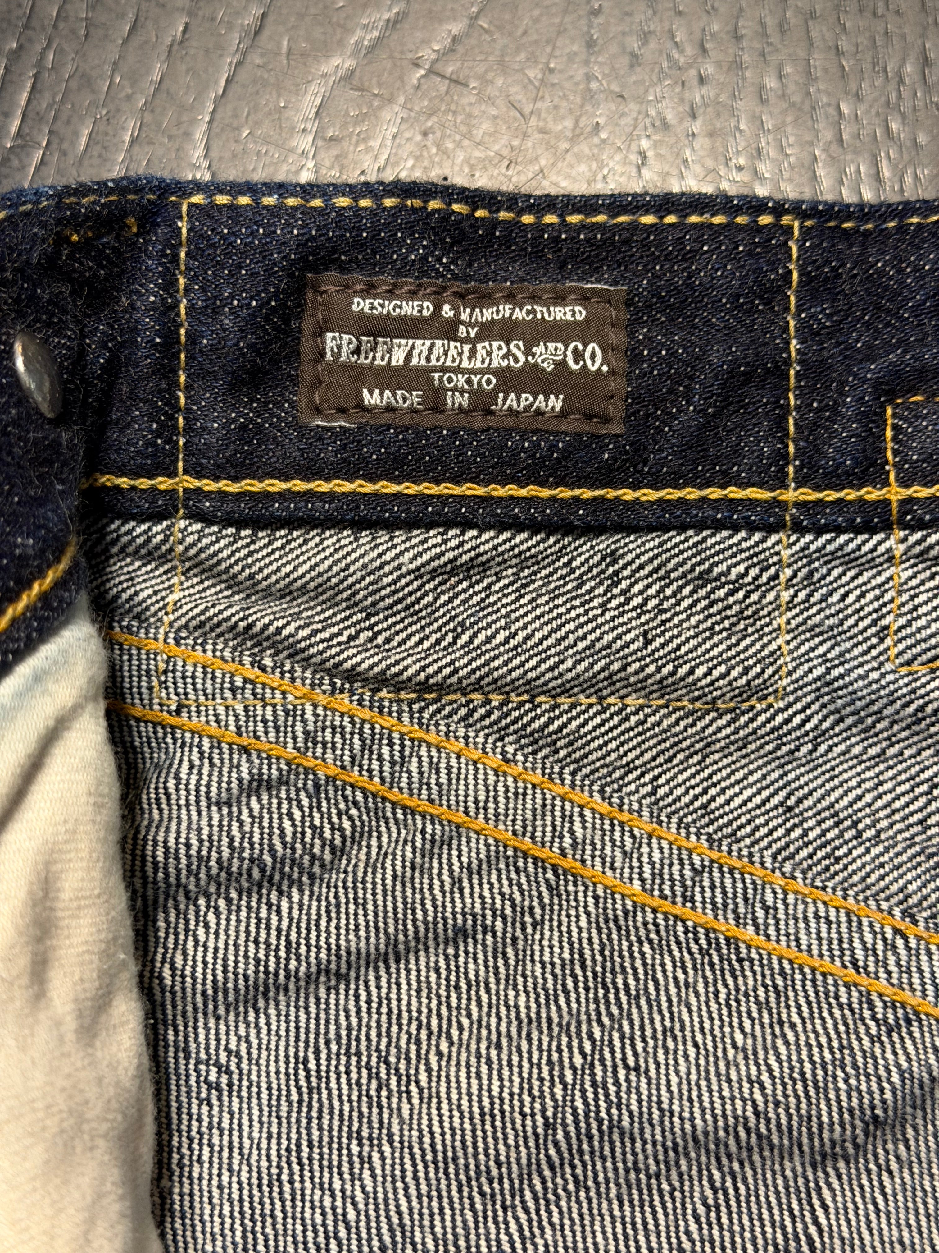 "Lot 601 XX 1941" - 5 Pocket Jeans - Earliest WWII Era Reproduction Model - Original 14oz Indigo Denim