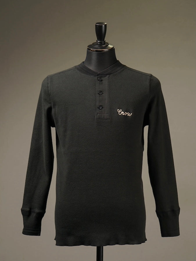 OLD CROW by Glad Hand & Co. -BLACKBIRDS - L/S HENRY T-SHIRTS - Black