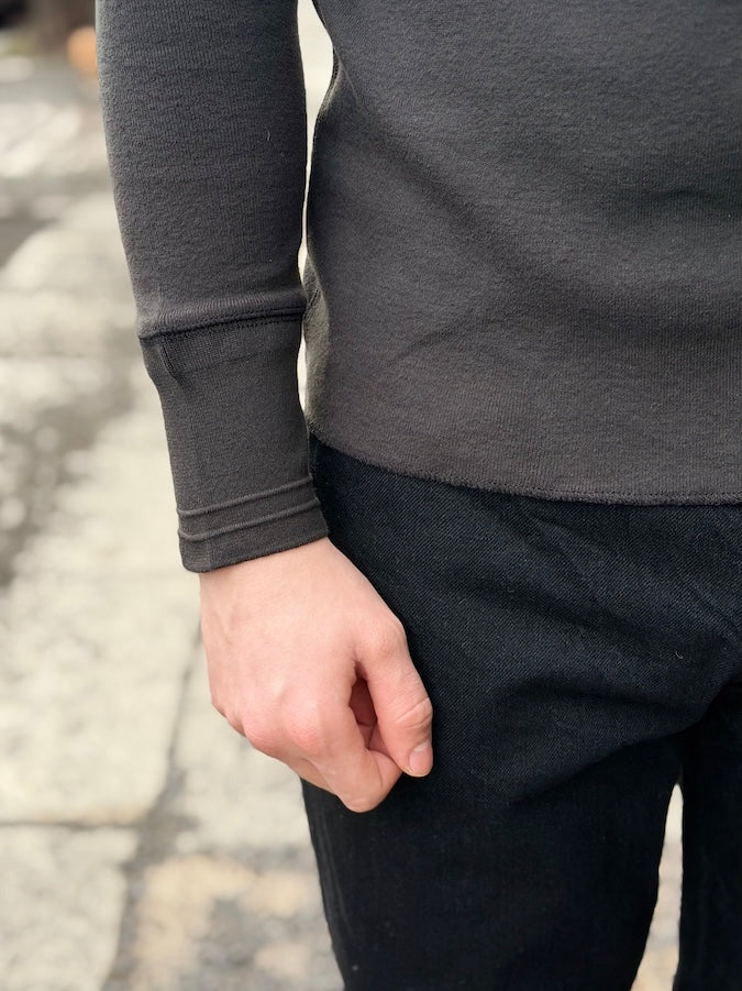 OLD CROW by Glad Hand & Co. -BLACKBIRDS - L/S HENRY T-SHIRTS - Black