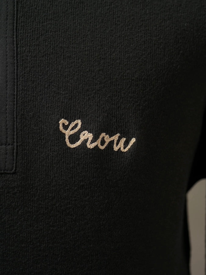 OLD CROW by Glad Hand & Co. -BLACKBIRDS - L/S HENRY T-SHIRTS - Black