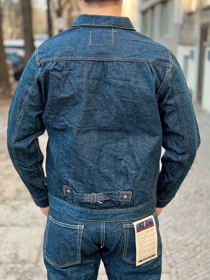 01507L-Ishikawadai Type I Jacket - 15oz Selvedge Denim