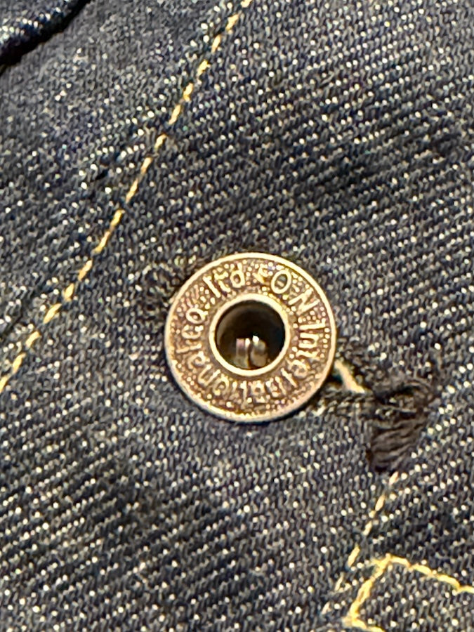01507L-Ishikawadai Type I Jacket - 15oz Selvedge Denim