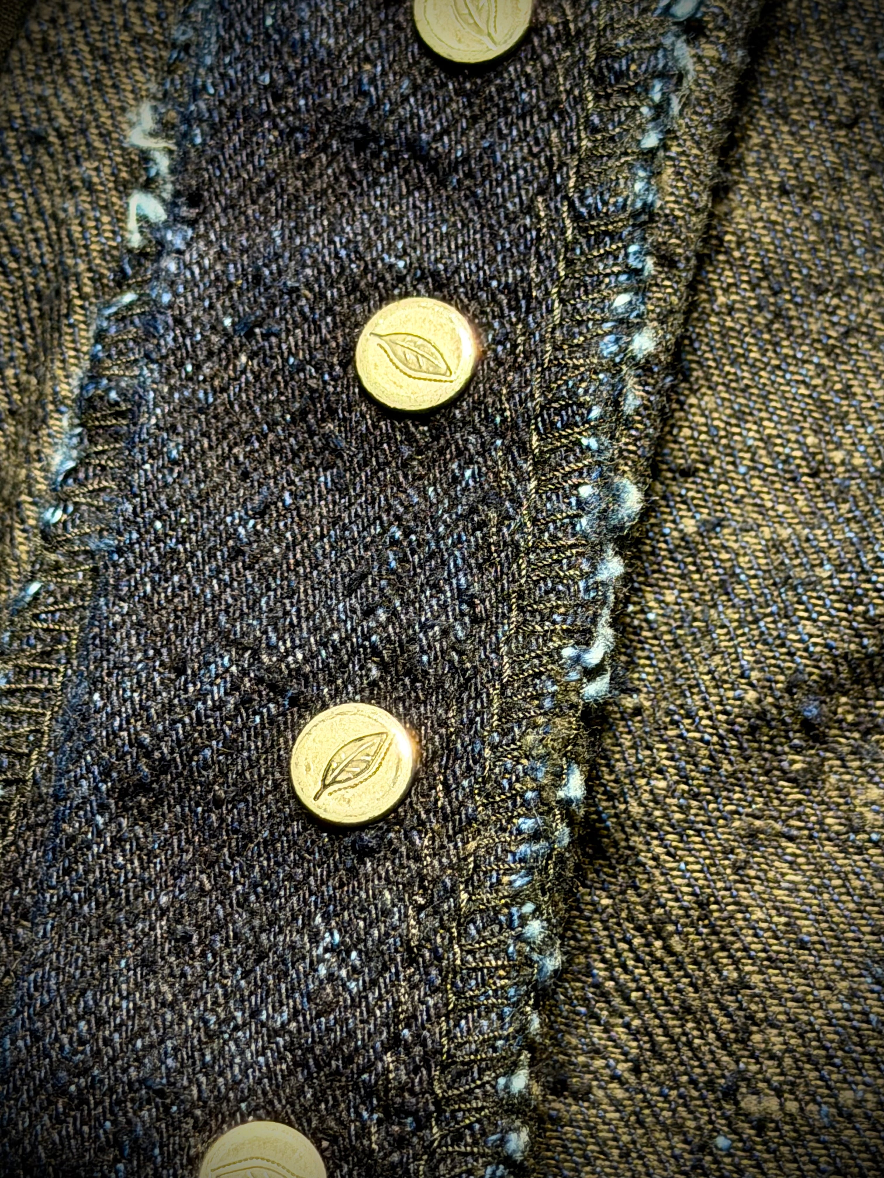 DNP-013-IDSM - 16oz Double Nep Indigo-Sumi Selvedge Denim - Slim Tapered