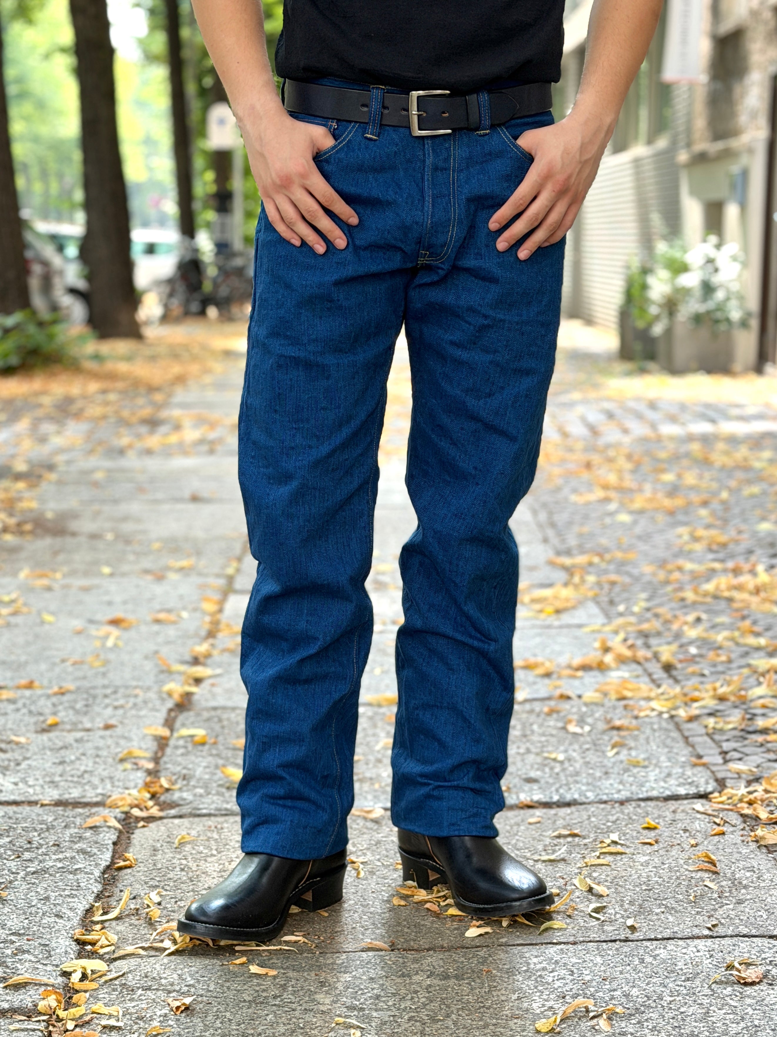 島様 Samurai Jeans - S3000XX15oz-SH - Limited Model - Seigaiha - Relax