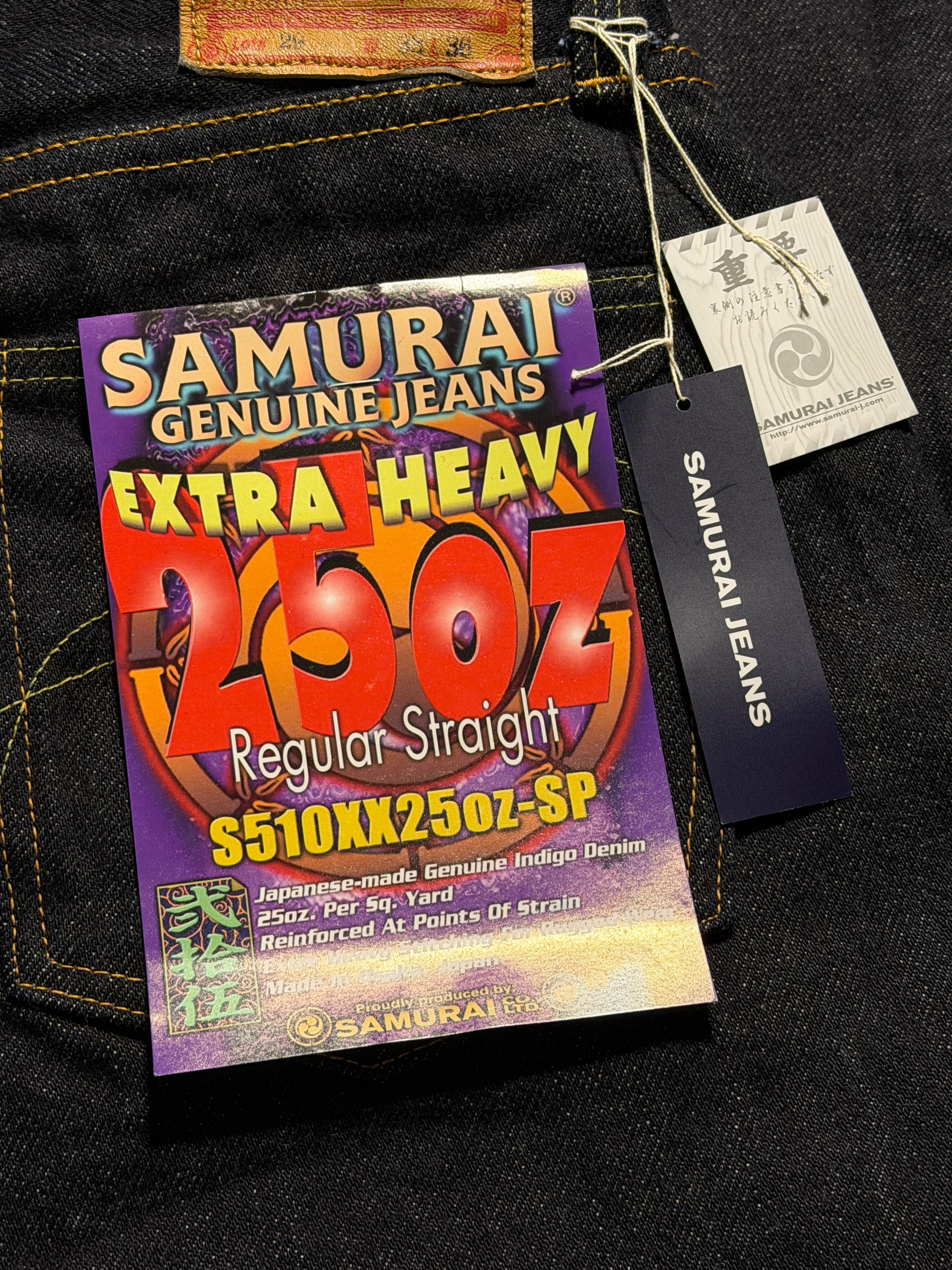 S510XX25oz-SP - Extra Heavy 25oz Special Selvedge Denim - Limited Edition - Regular Straight