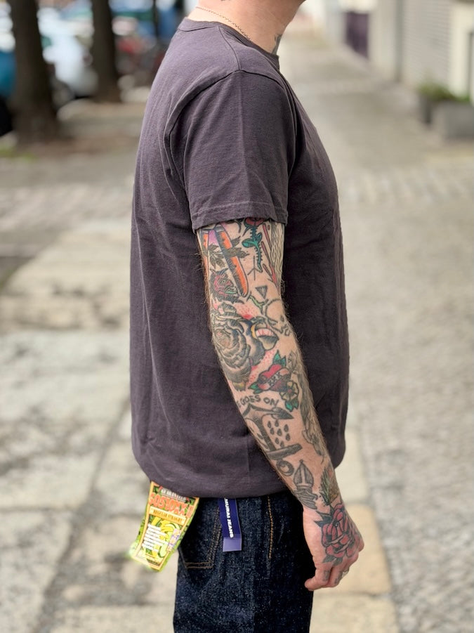 SJ2PST-CREW - Medium Weight 2-PACK TEE - Charcoal Gray