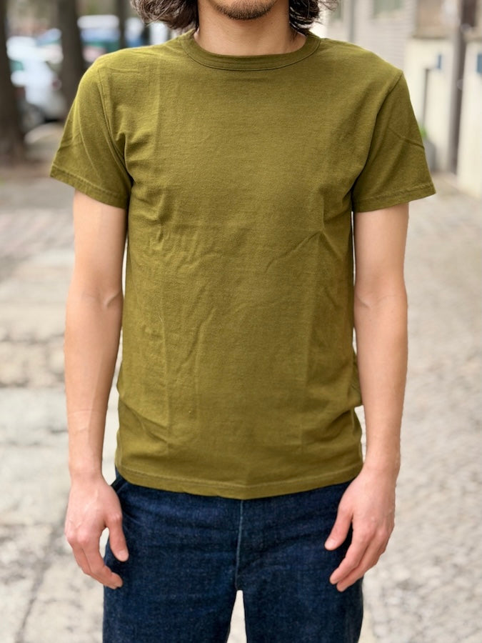 SJ2PST-CREW - Medium Weight 2-PACK TEE - Olive