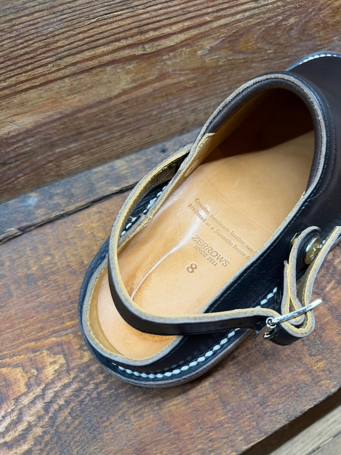 Sabot - Black Teacore HORWEEN CHROMEXCEL Leather