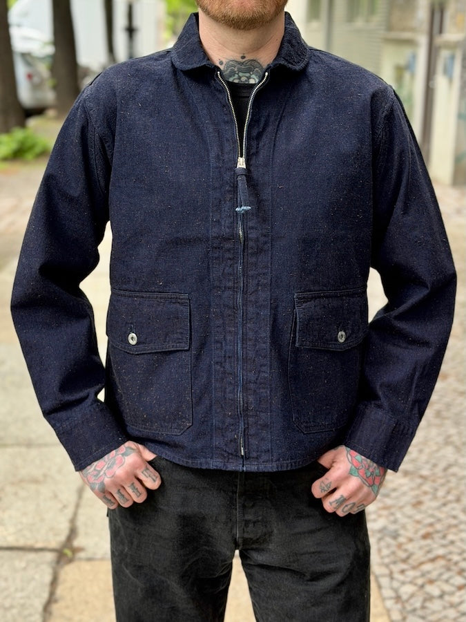 Summer Flight Jacket - TR26SS-501 - Indigo