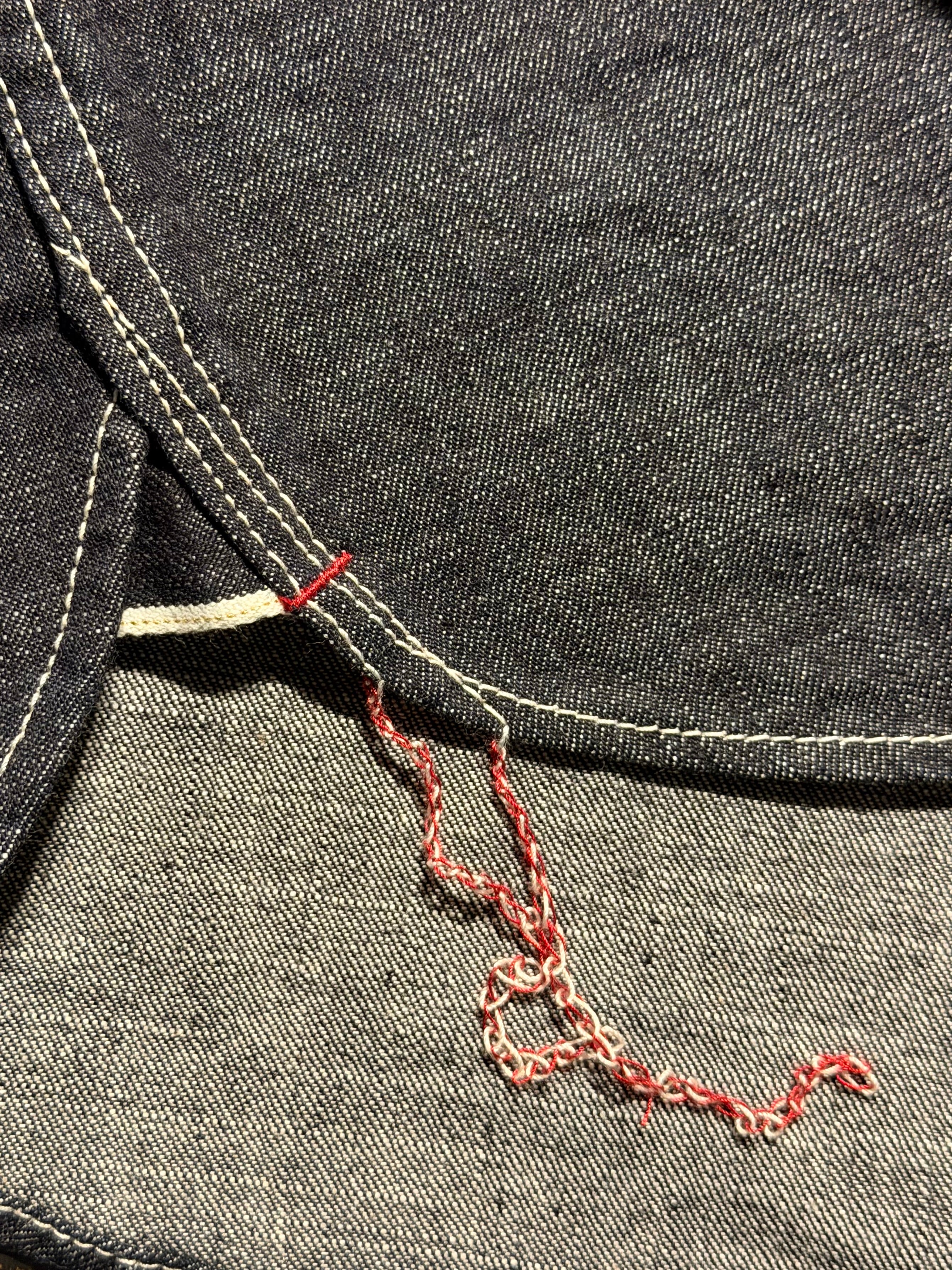 SGS001 - 10oz Slub Selvedge Denim - Work Shirt