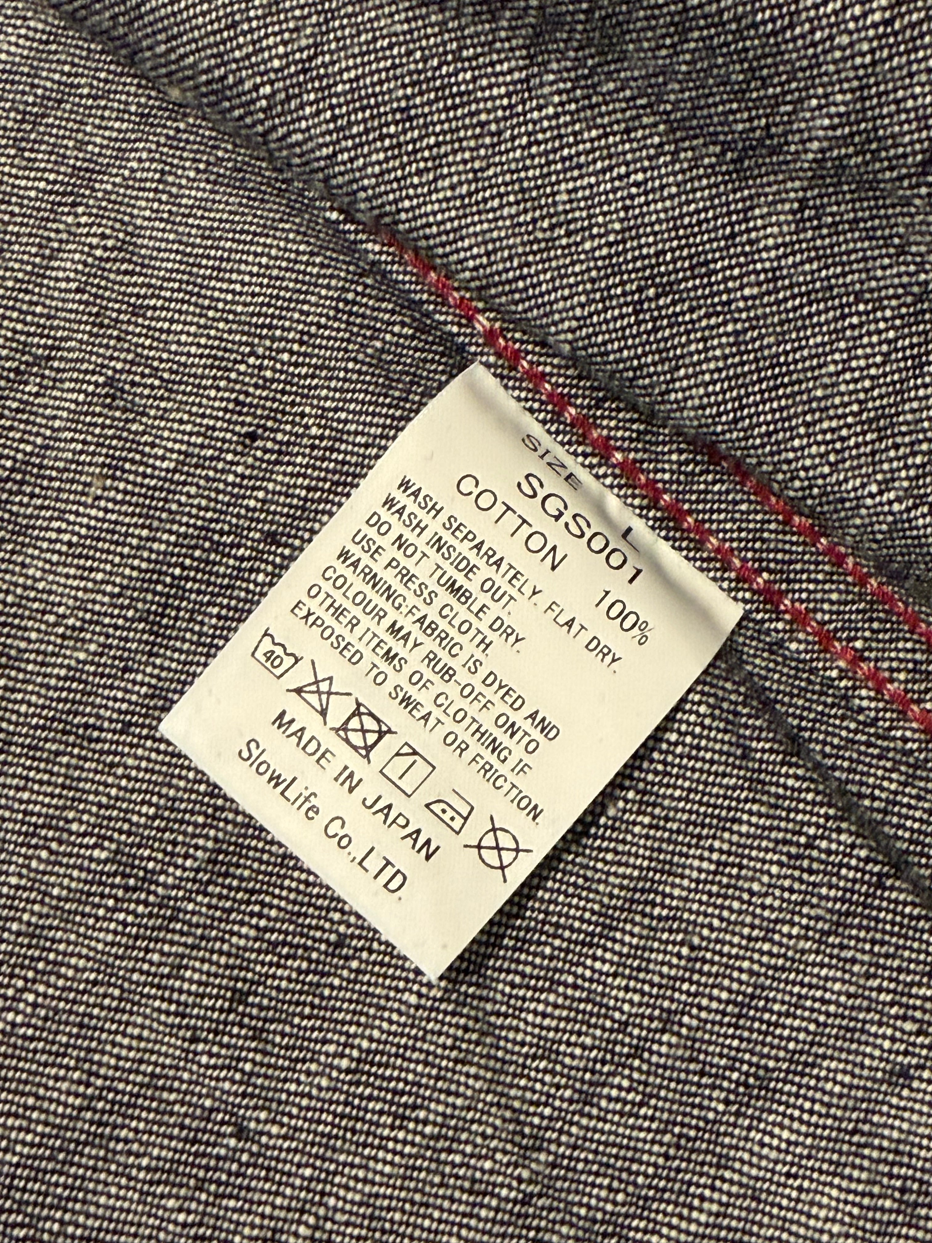 SGS001 - 10oz Slub Selvedge Denim - Work Shirt