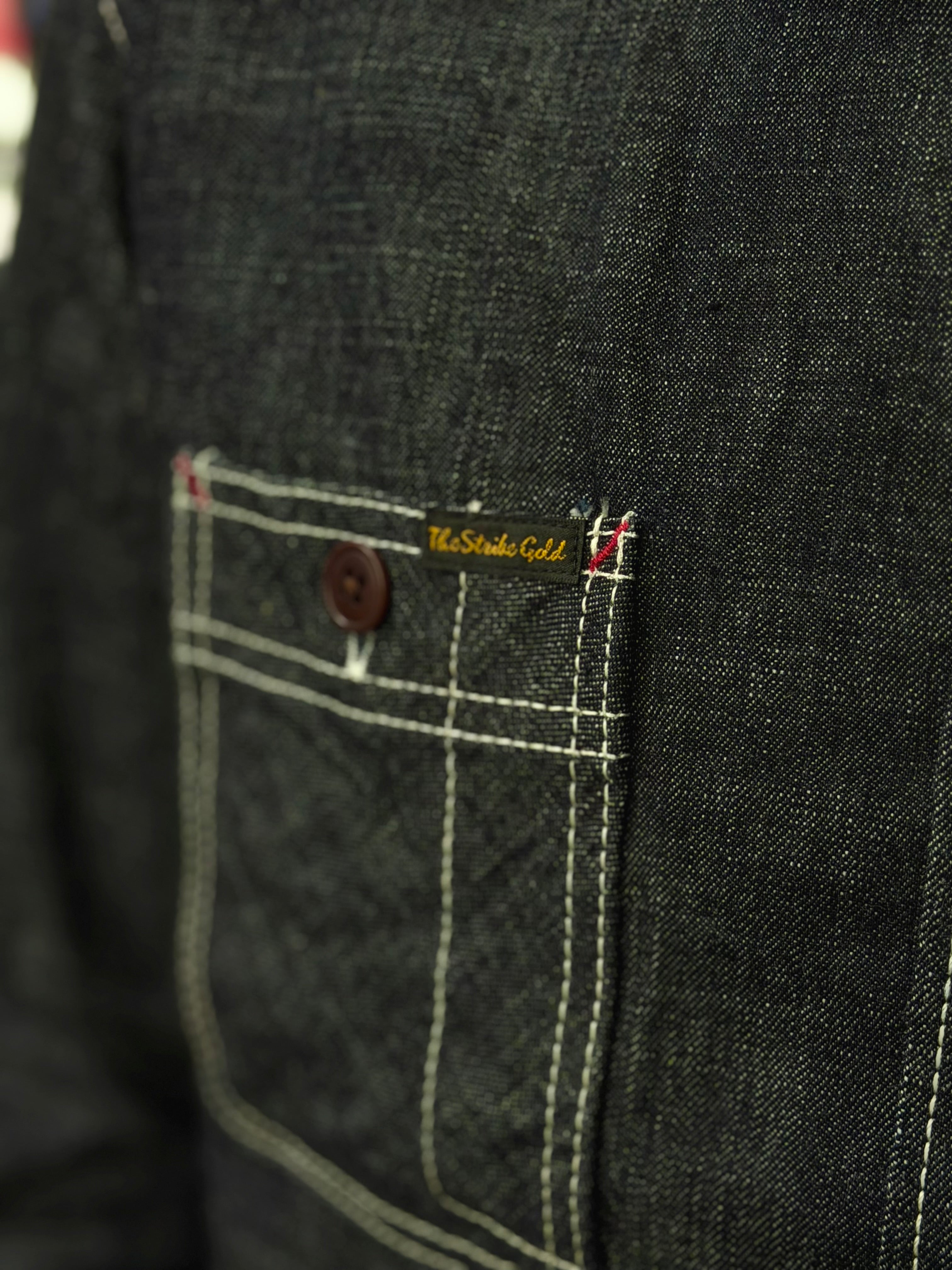 SGS001 - 10oz Slub Selvedge Denim - Work Shirt