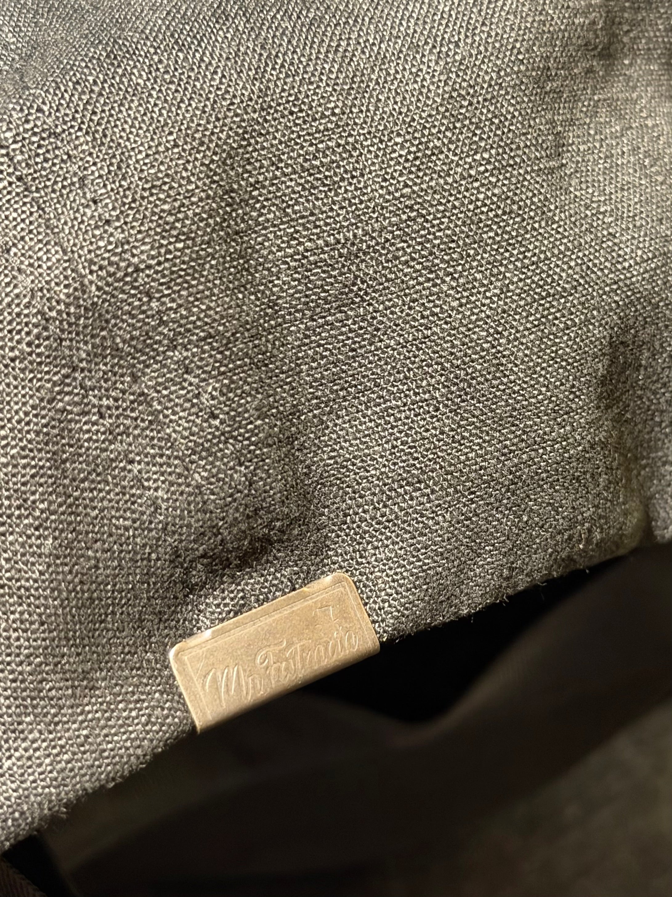 1920's Cap - Model: Lucky Dan French Linen - Black