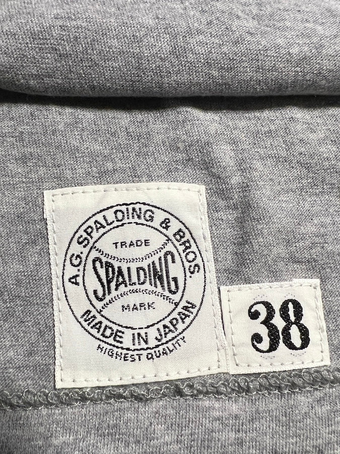 A.G.SPALDING & BROS - CLASSIC 2-PACK POCKET T-SHIRTS - Grey
