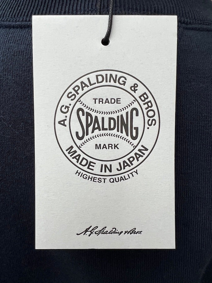 A.G.SPALDING & BROS - Loopwheeled Sweatshirt - SIDE-LINE PARKA - Navy
