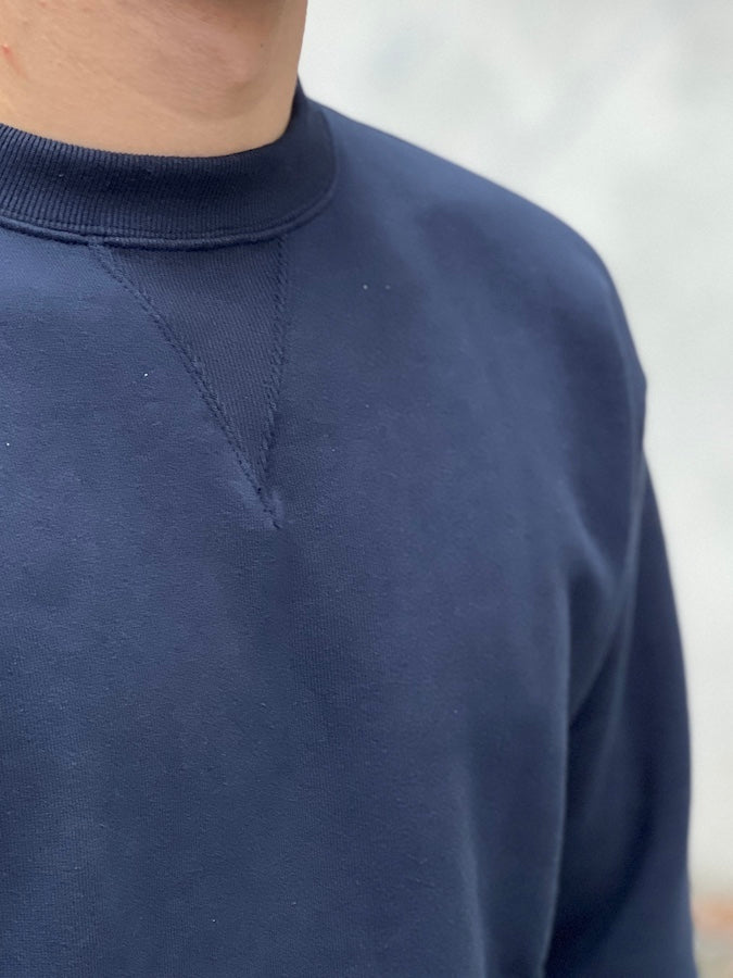 A.G.SPALDING & BROS - Loopwheeled Sweatshirt - TRAINING SHIRT - Navy