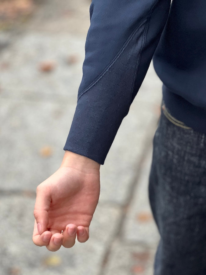 A.G.SPALDING & BROS - Loopwheeled Sweatshirt - TRAINING SHIRT - Navy