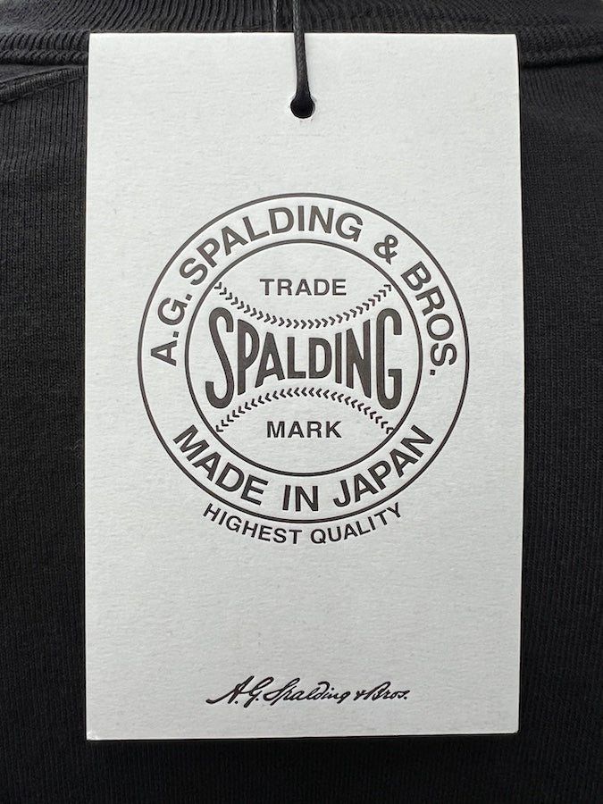 A.G.SPALDING & BROS - Loopwheeled Sweatshirt - FOOTBALL SHIRT - Black