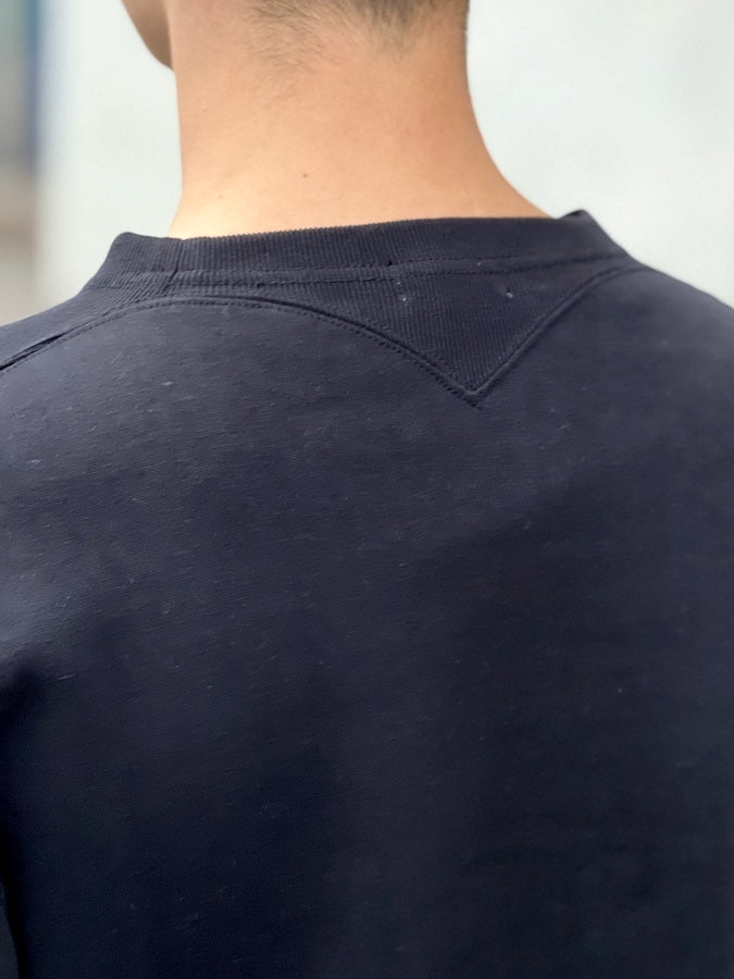 A.G.SPALDING & BROS - Loopwheeled Sweatshirt - FOOTBALL SHIRT - Black