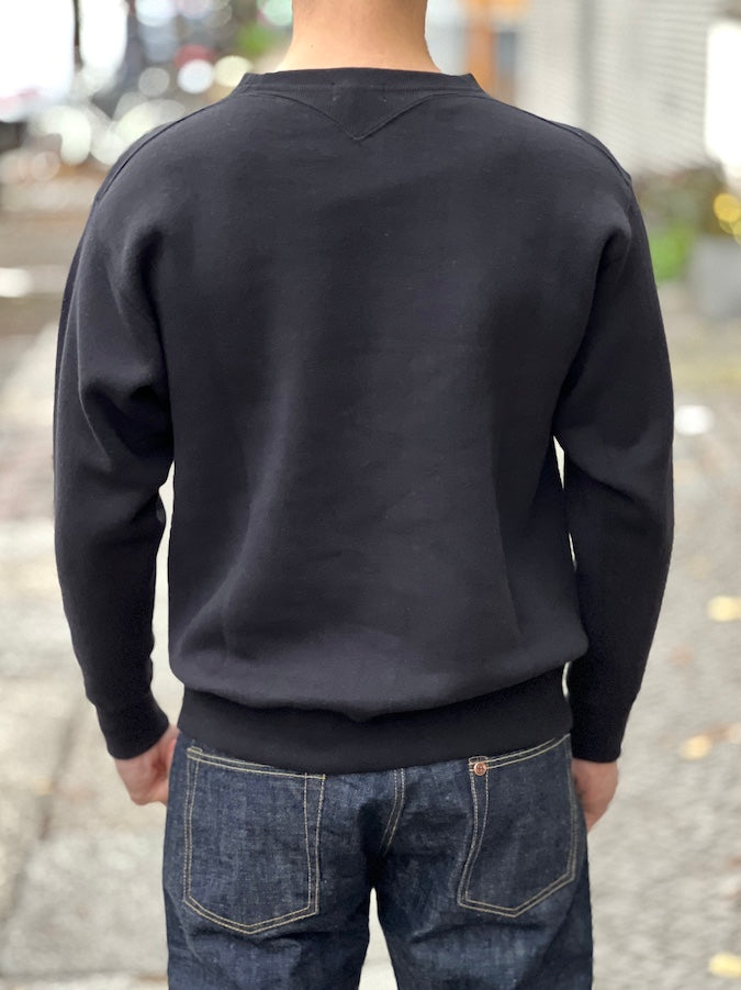 A.G.SPALDING & BROS - Loopwheeled Sweatshirt - FOOTBALL SHIRT - Black