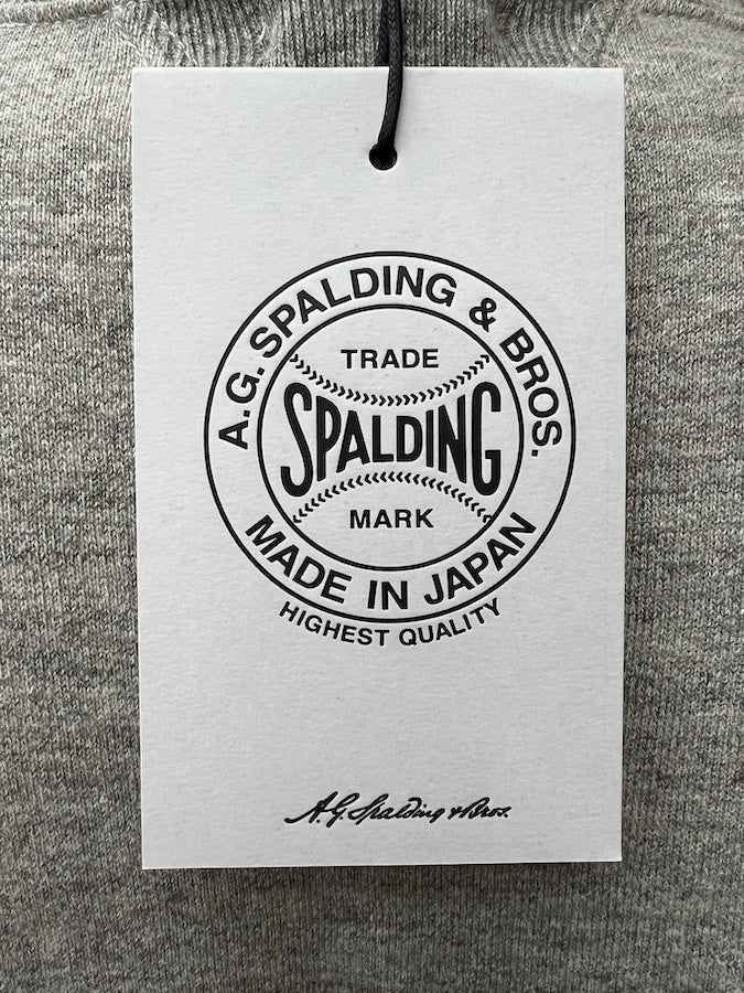 A.G.SPALDING & BROS - Loopwheeled Sweatshirt - FOOTBALL SHIRT - L. Grey