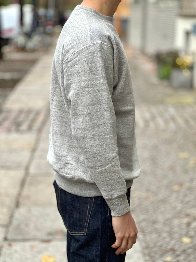 A.G.SPALDING & BROS - Loopwheeled Sweatshirt - FOOTBALL SHIRT - L. Grey