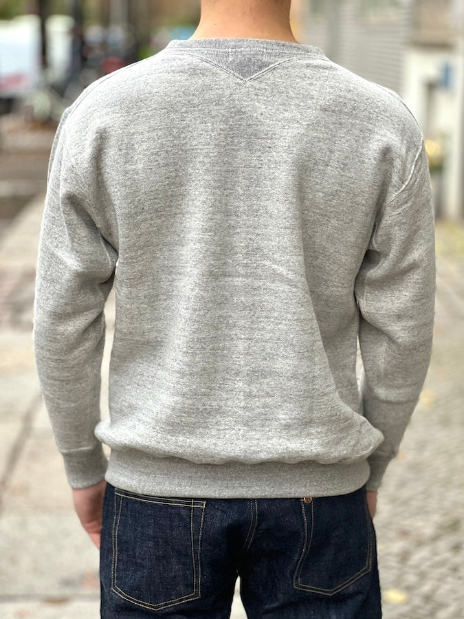 A.G.SPALDING & BROS - Loopwheeled Sweatshirt - FOOTBALL SHIRT - L. Grey