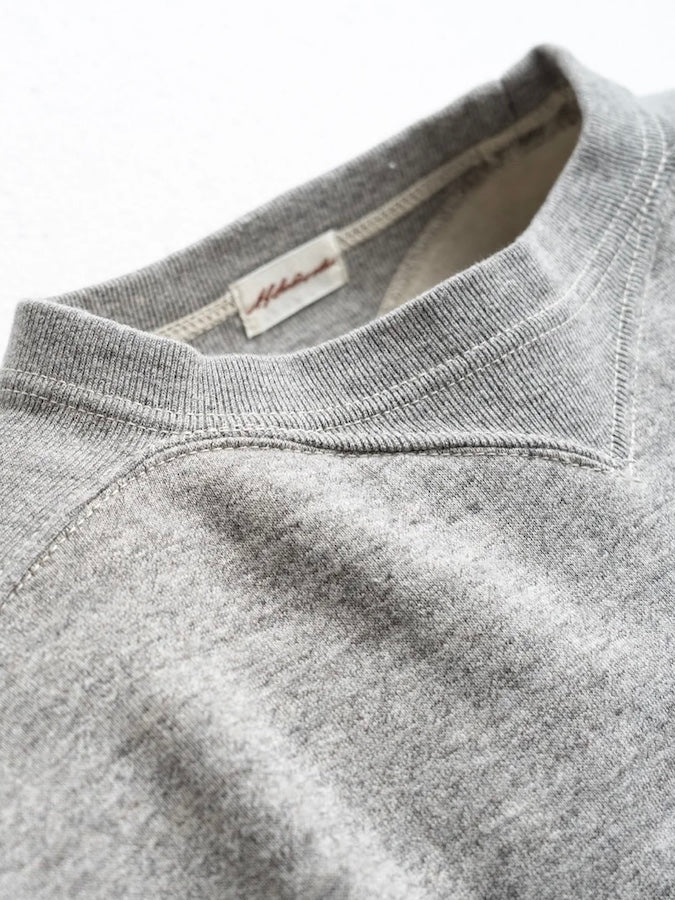 A.G.SPALDING & BROS - Loopwheeled Sweatshirt - FOOTBALL SHIRT - L. Grey