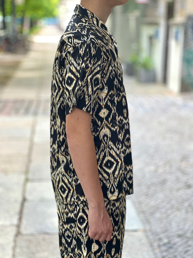 WEARMASTERS by Attractions - Lot.826 Tribal Cotton Shirt - Black