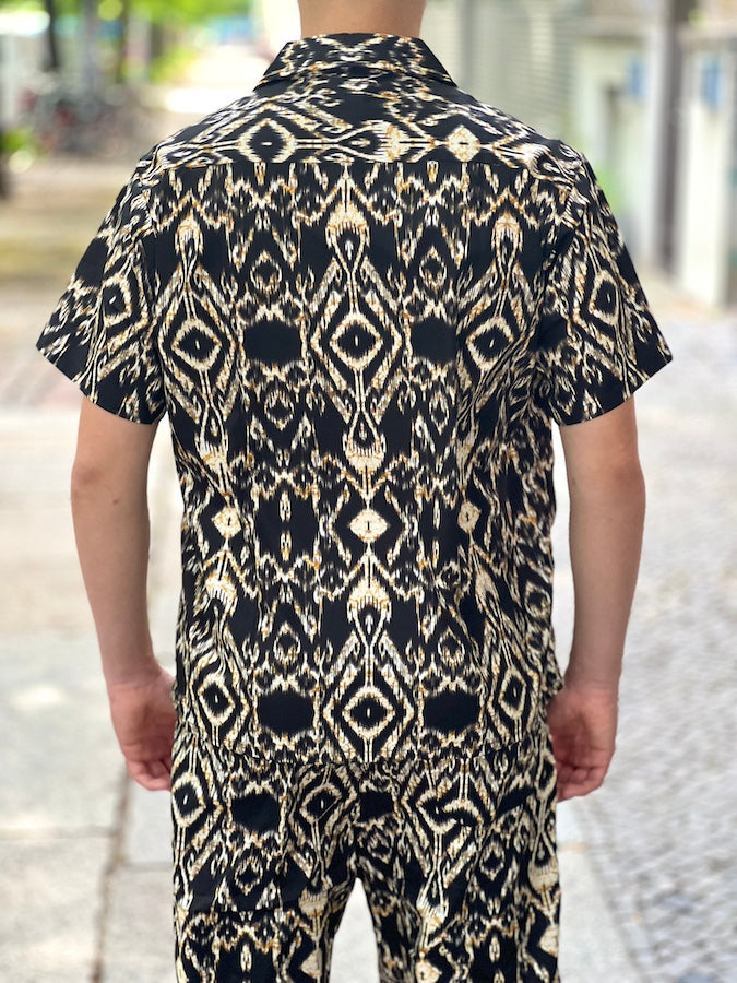 WEARMASTERS by Attractions - Lot.826 Tribal Cotton Shirt - Black
